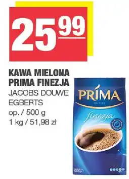 Spar Kawa mielona Prima Finezja 500g Jacobs Douwe Egberts oferta