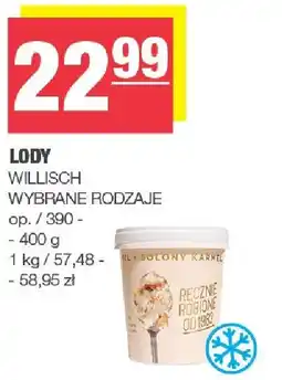 Spar Lody Willisch 390-400g oferta