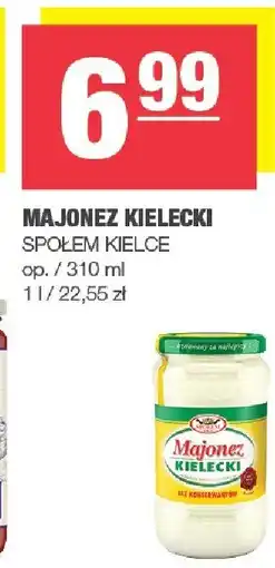 Spar Majonez Kielecki Społem Kielce 310ml oferta
