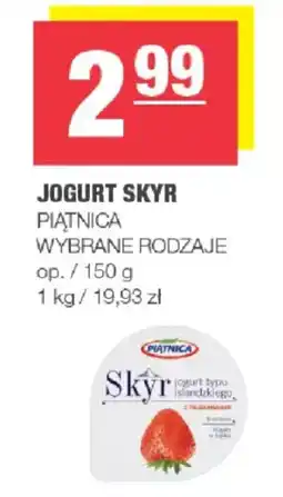 Spar Jogurt skyr piątnica oferta