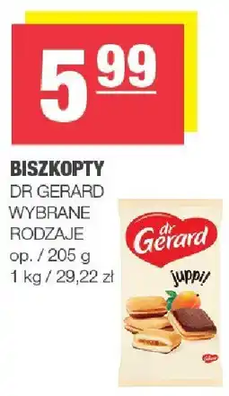 Spar Biszkopty Dr Gerard 205g oferta