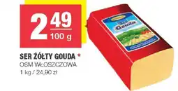 Spar Ser żółty Gouda OSM Włoszczowa oferta