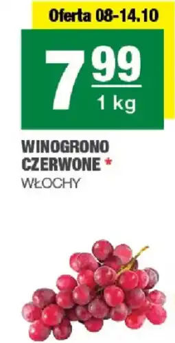 Spar Winogrono czerwone oferta