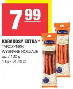Spar Kabanosy extra 130g TARCZYŃSKI oferta