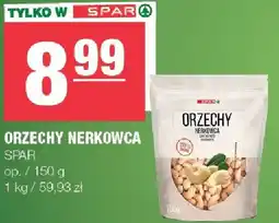 Spar Orzechy nerkowca 150g Spar oferta