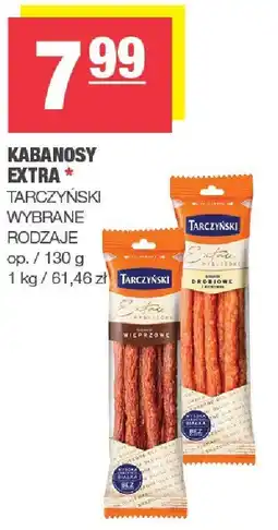 Spar Kabanosy Extra Tarczyński oferta
