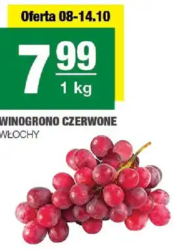Spar Winogrono czerwone 1kg WŁOCHY oferta