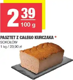 Spar Pasztet z całego kurczaka 100g SOKOŁÓW oferta