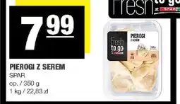 Spar Pierogi z serem 350g Spar oferta