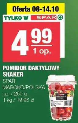 Spar Pomidor daktylowy shaker 250g Spar oferta