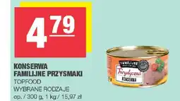 Spar Konserwa familijne przysmaki 300g Topfood oferta
