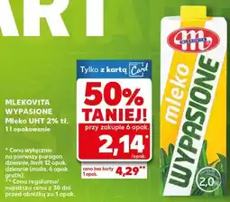 Kaufland Mleko UHT Wypasione 2% oferta