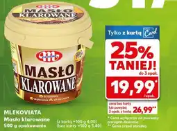 Kaufland Masło klarowane Mlekovita 500g oferta