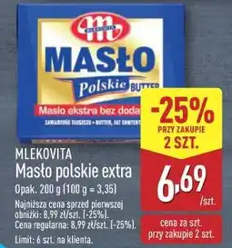 ALDI Masło polskie ekstra Mlekovita oferta