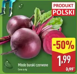 ALDI Młode buraki czerwone oferta