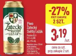 ALDI Piwo Zatecky Svetly Lezak oferta
