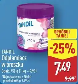 ALDI Odplamiacz w proszku Tandil oferta