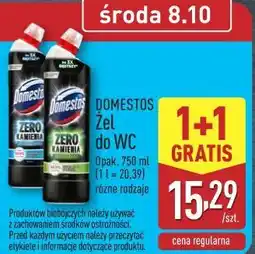 ALDI Żel do WC Domestos oferta