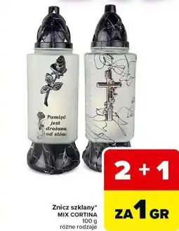 Carrefour Znicz szklany oferta