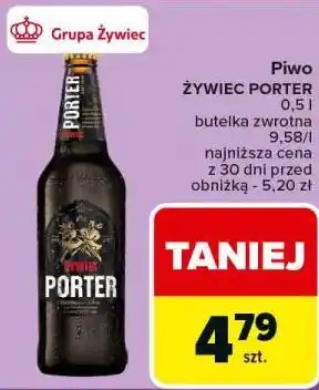Carrefour Piwo Żywiec Porter oferta