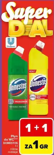 Carrefour Płyn do WC Domestos oferta