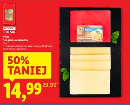 Lidl Ser gouda w kawałku 1kg Pilos oferta