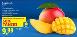 Lidl Mango dojrzałe luzem 1kg Lidl oferta