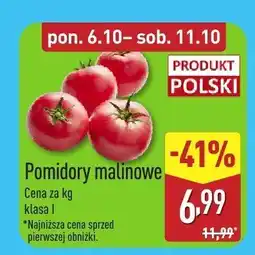 ALDI Pomidory malinowe Aldi oferta