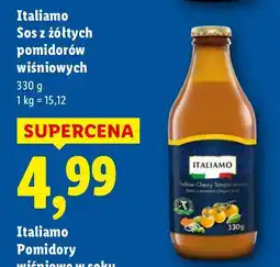 Lidl Sos Italamo z żółtych pomidorów wiśniowych 330 g oferta