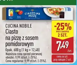 ALDI Ciasto na pizzę z sosem pomidorowym Cucina Nobile oferta