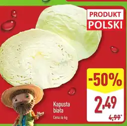 ALDI Kapusta biała Aldi oferta