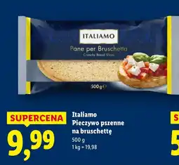 Lidl Pieczywo pszenne Italamo na bruschettę 500g oferta