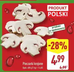ALDI Pieczarki krojone Aldi oferta