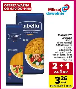 Carrefour Express Makaron Lubella oferta