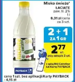 Carrefour Express Mleko świeże łaciate oferta
