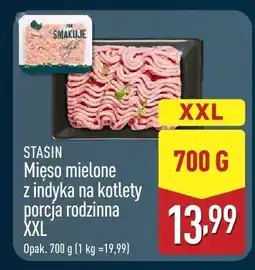 ALDI Mięso mielone z indyka na kotlety porcja rodzinna XXL STASIN oferta