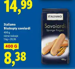 Lidl Biszkopty savoiardi Italamo 400g oferta