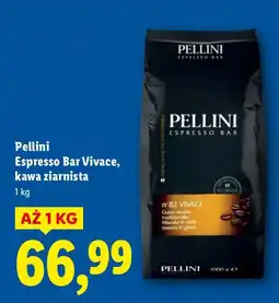 Lidl Kawa ziarnista Pellini Espresso Bar Vivace 1kg oferta