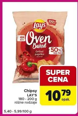 Carrefour Express Chipsy LAY'S oferta