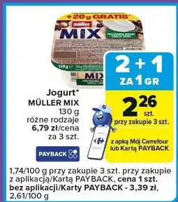 Carrefour Express Jogurt müller mix oferta