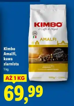 Lidl Kawa ziarnista Kimbo Amalfi 1kg oferta