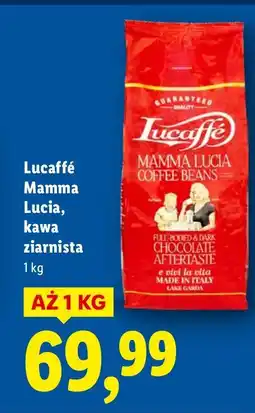 Lidl Kawa ziarnista Lucaffé Mamma Lucia 1kg oferta