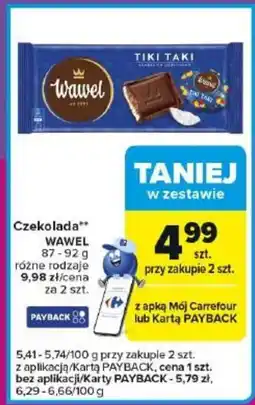 Carrefour Express Czekolada WAWEL oferta