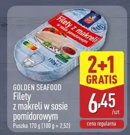 ALDI Filety z makreli w sosie pomidorowym Golden Seafood oferta
