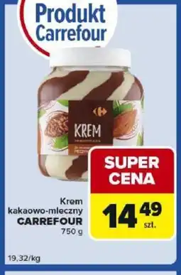 Carrefour Express Krem kakaowo-mleczny CARREFOUR oferta