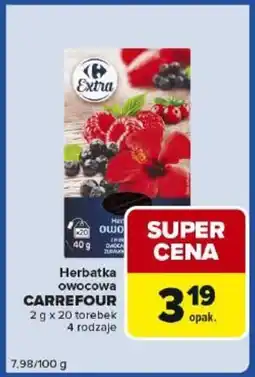 Carrefour Express Herbatka owocowa CARREFOUR oferta