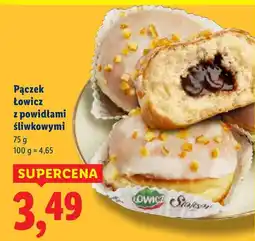 Lidl Pączek łowicz z powidłami śliwkowymi 75g Łowicz oferta