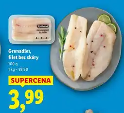 Lidl Grenadier filet bez skóry 100g Rybland oferta