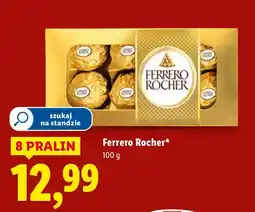 Lidl Praliny Ferrero Rocher 100g oferta