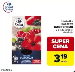 Globi Herbatka owocowa CARREFOUR oferta